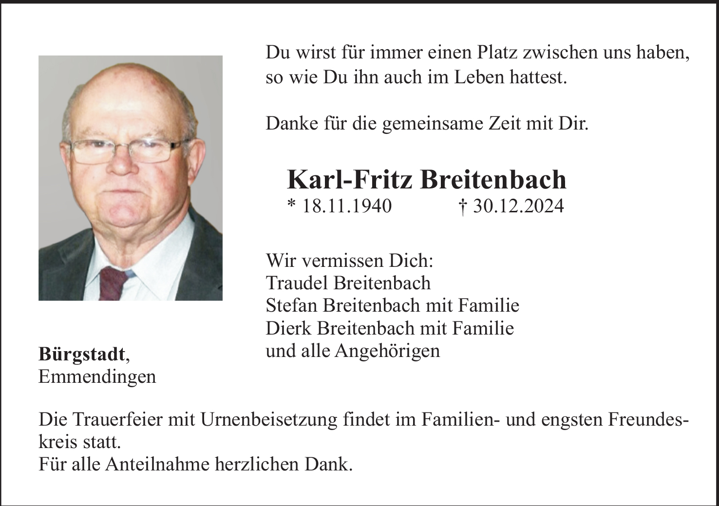 noch keine Anzeige vorhanden